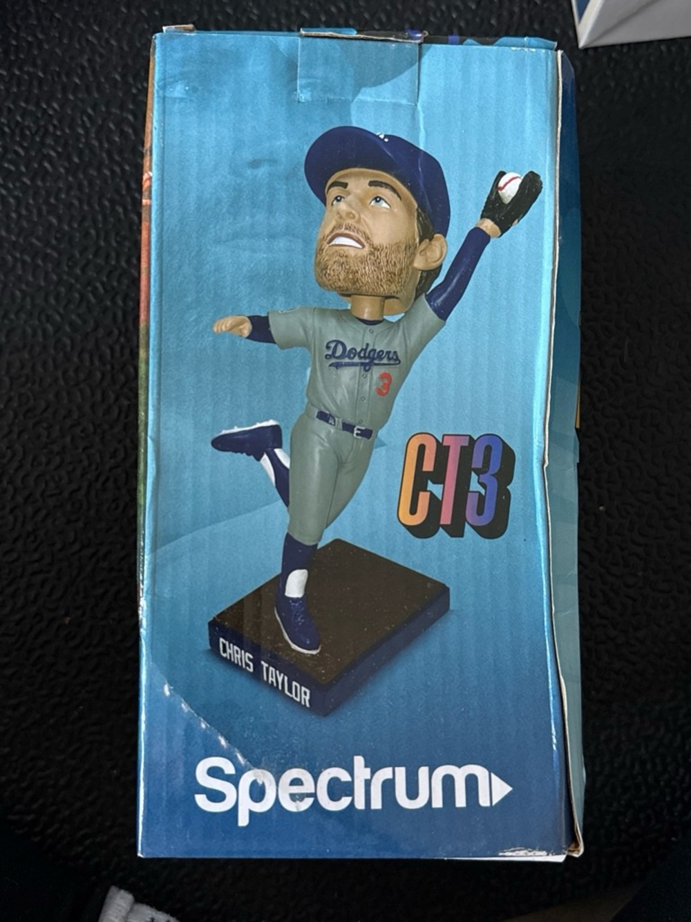 Chris Taylor Dodgers Bobblehead - Blue & Gray